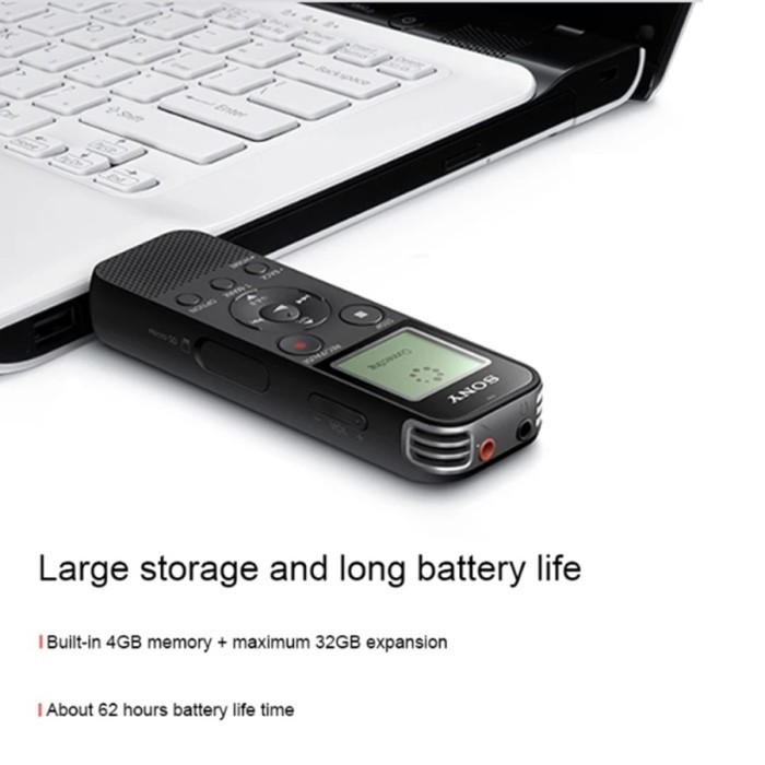 Voice Recorder Sony ICD-PX470 PX470 Alat Perekam Suara Digital