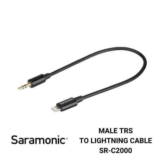 Saramonic SR-C2000 3.5mm TRS to Lightning Cable Adapter For iOS