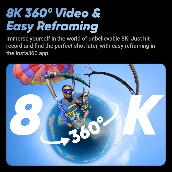 Insta360 X4 Ultimate 8K 360 Action Cam Insta 360 ONE X4 Action Camera