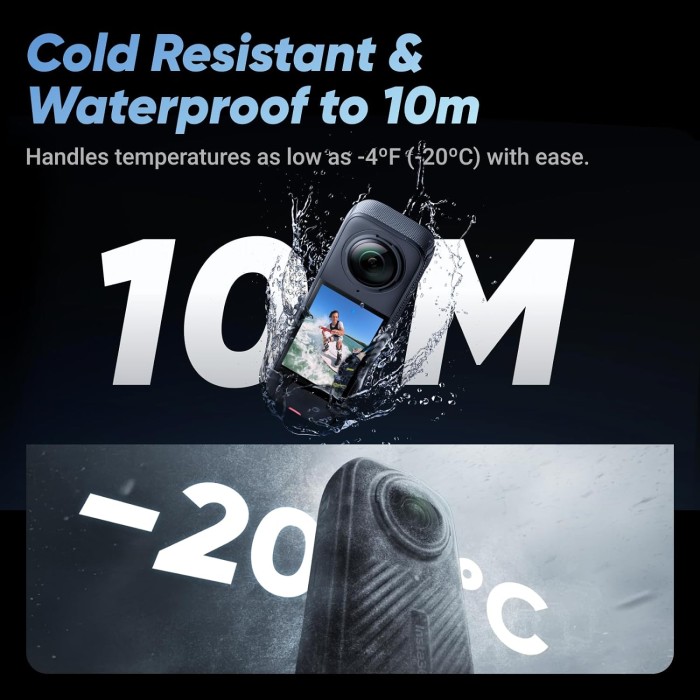 Insta360 X4 Ultimate 8K 360 Action Cam Insta 360 ONE X4 Action Camera