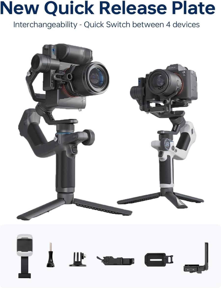 Feiyu Scorp Mini 2 New ALL-IN-ONE gimbal with built-in AI tracker - Resmi