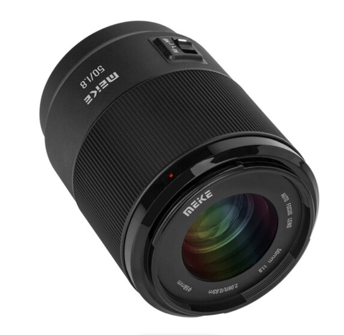 Meike 50mm F/1.8 For Sony E-Mount Full Frame Auto Focus / Lensa Meike 50mm F1.8 STM Sony E mount
