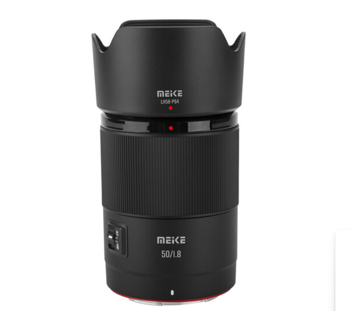Meike 50mm F/1.8 For Sony E-Mount Full Frame Auto Focus / Lensa Meike 50mm F1.8 STM Sony E mount