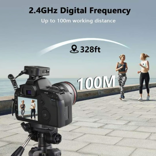 Saramonic Blink 500 T4 Wireless Microphone System with 4 Independent Channels - Garansi Resmi