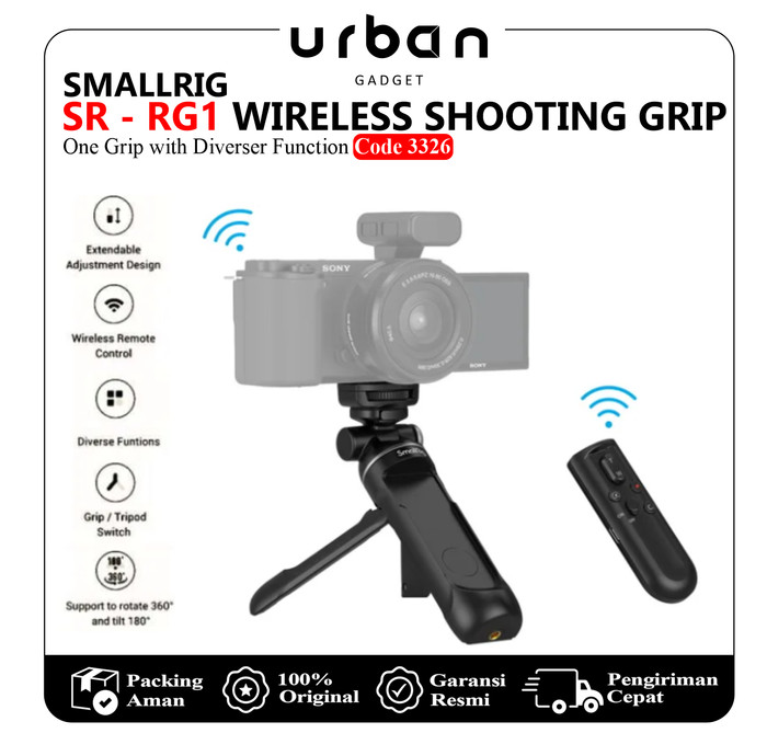 SmallRig SR-RG1 Wireless Shooting Grip 3326