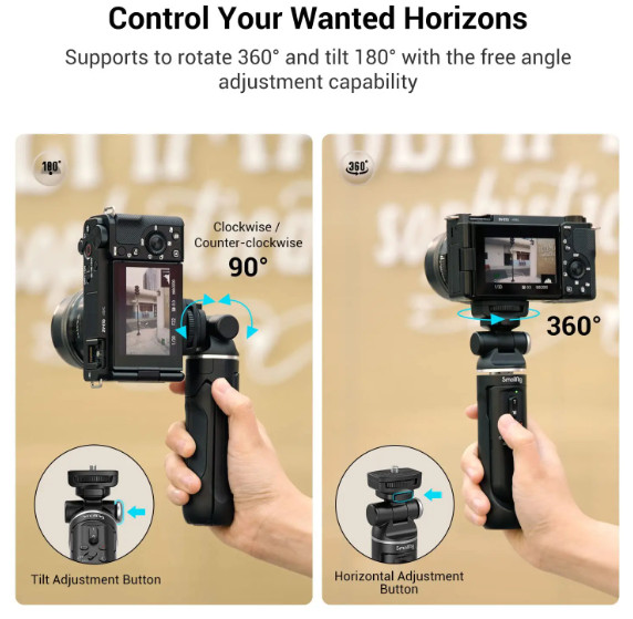 SmallRig SR-RG1 Wireless Shooting Grip 3326