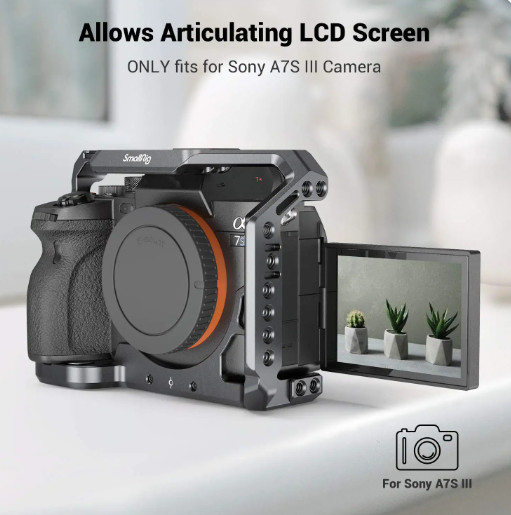 SmallRig Professional Camera Cage Kit for Sony Alpha 7S III | SM-3181