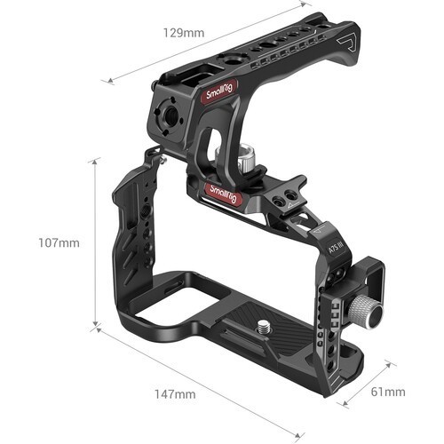 SmallRig Professional Camera Cage Kit for Sony Alpha 7S III | SM-3181
