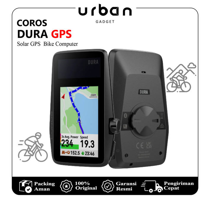 Coros Dura Solar Gps Bike Computer