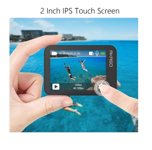 Akaso V50X Cube 4K  Action Camera Touchscreen Waterproof - Resmi