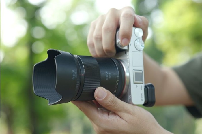 Meike AF 33mm F/1.4 Auto Focus APS-C Lens Portrait Lens For Fuji - XF | Sony - E | Nikon - Z | Mount Cameras - Resmi