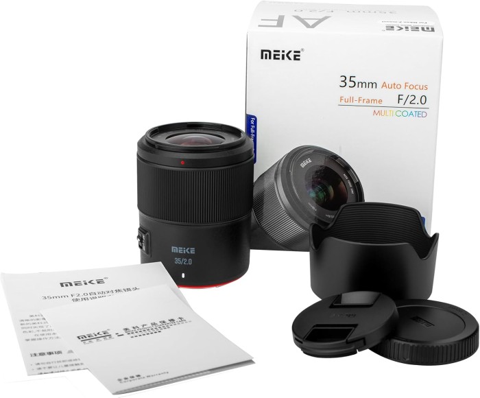 Meike 35mm F/2.0 Autofocus Portrait Lens For Sony - E | Nikon - Z | Fuji - XF | Mount Cameras - Resmi