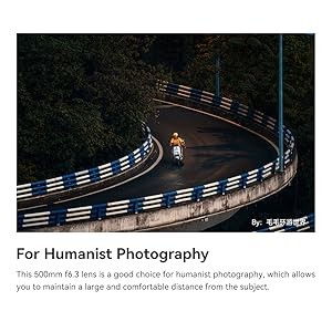 TTArtisan 500mm F6.3 Full Frame Camera Lens Telephoto Lens Wildlife Photography for Sony E - Mount - Resmi