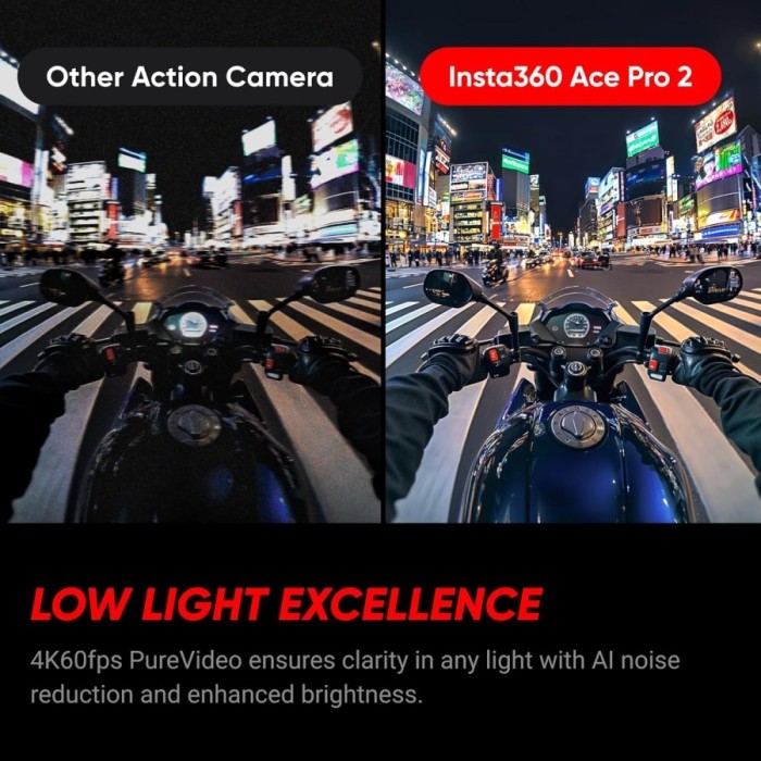 Insta360 Ace Pro 2 Action Camera 8K Ultra-HD Leica Lens Waterproof - Resmi
