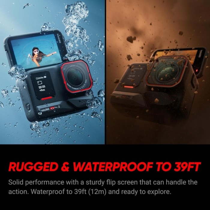 Insta360 Ace Pro 2 Action Camera 8K Ultra-HD Leica Lens Waterproof - Resmi