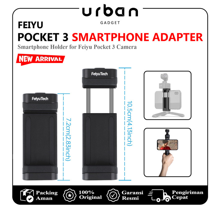 Feiyu Pocket Smartphone Phone Holder Adapter Accessory for Feiyu Pocket Camera 3-Axis Stabilizer Gimbal Camera