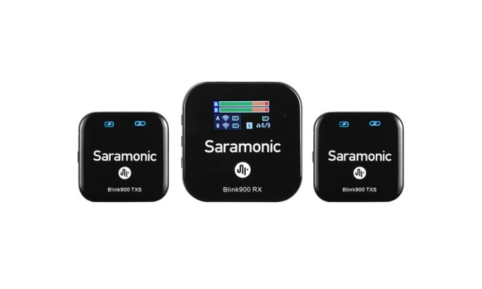 Saramonic Blink 900 S1 S2 Dual-Channel Wireless Microphone System - Resmi
