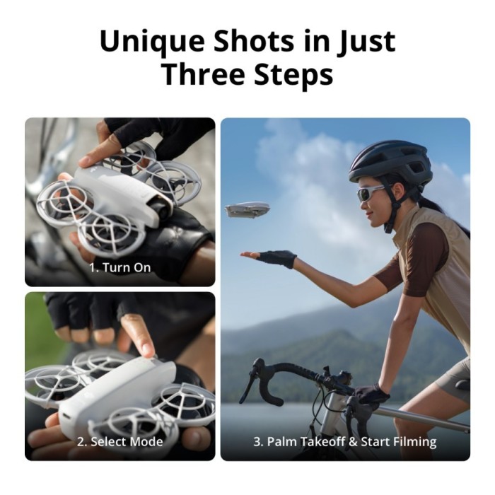 DJI Neo Fly More Combo 4K Ultra-Stabilized Video Camera Mini Drone - Garansi Resmi