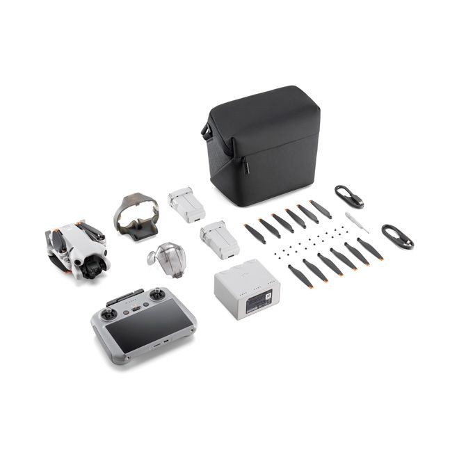 DJI Mini 4 Pro 4K Fly More Combo Plus With Dji RC2 Ultra-Stabilized Video Camera Drone - Garansi Resmi