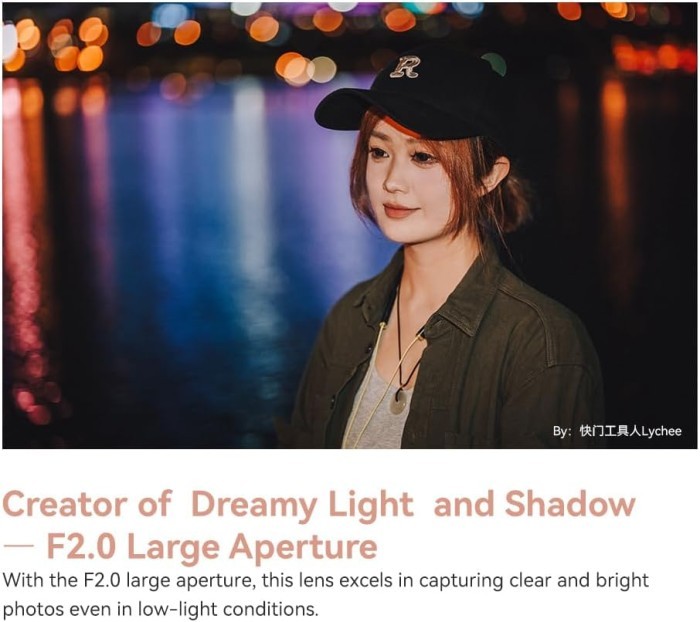 TTArtisan AF 75mm F2 Fullframe Portrait Lens For Sony E| Fuji X | Nikon Z | Mount Lensa Auto Focus - Resmi
