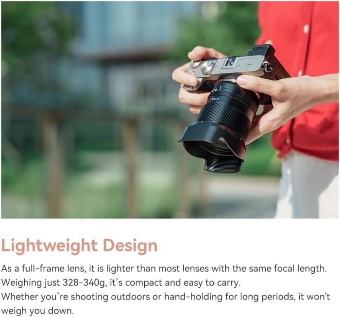 TTArtisan AF 75mm F2 Fullframe Portrait Lens For Sony E| Fuji X | Nikon Z | Mount Lensa Auto Focus - Resmi