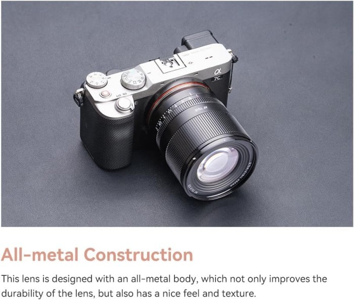 TTArtisan AF 75mm F2 Fullframe Portrait Lens For Sony E| Fuji X | Nikon Z | Mount Lensa Auto Focus - Resmi
