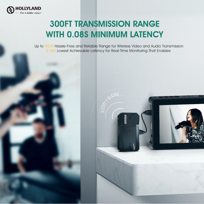 Hollyland Mars 300 PRO ENHANCED HDMI Wireless Video Transmitter - Resmi