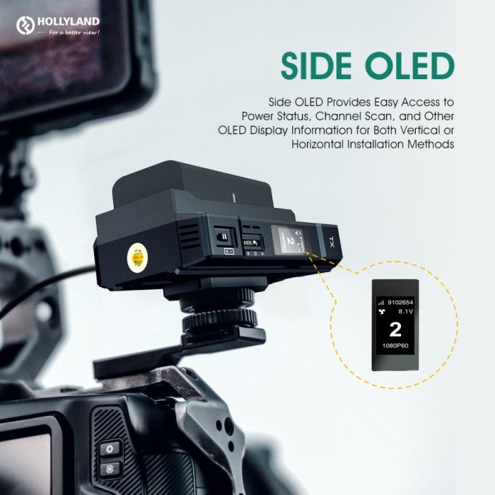 Hollyland Mars 300 PRO ENHANCED HDMI Wireless Video Transmitter - Resmi
