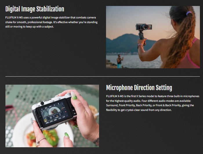 Fujifilm X-M5 KIT With XC 15-45mm Lens | Digital Camera Mirrorless - Resmi