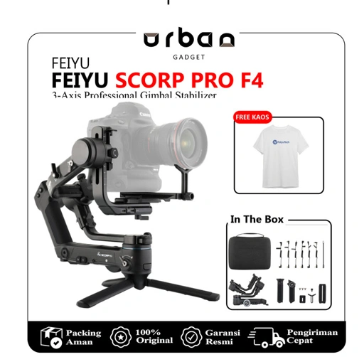Image of Feiyu Scorp PRO F4 3 axis Professional Gimbal Stabilizer