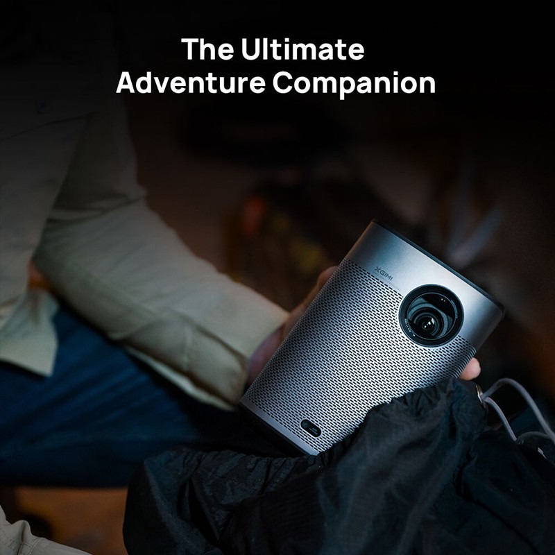 XGIMI HALO+ GTV NEW VERSION 1080p FHD 700 ISO Lumens Portable Projector with Dolb Speaker Google TV - Resmi