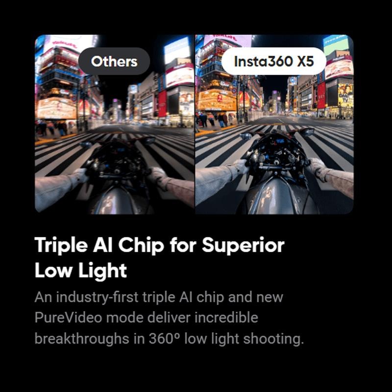  Insta360 X5 Action Cam 8k 360 Action Camera | Action Camera Insta 360 ONE X5 Action Cam - Resmi 