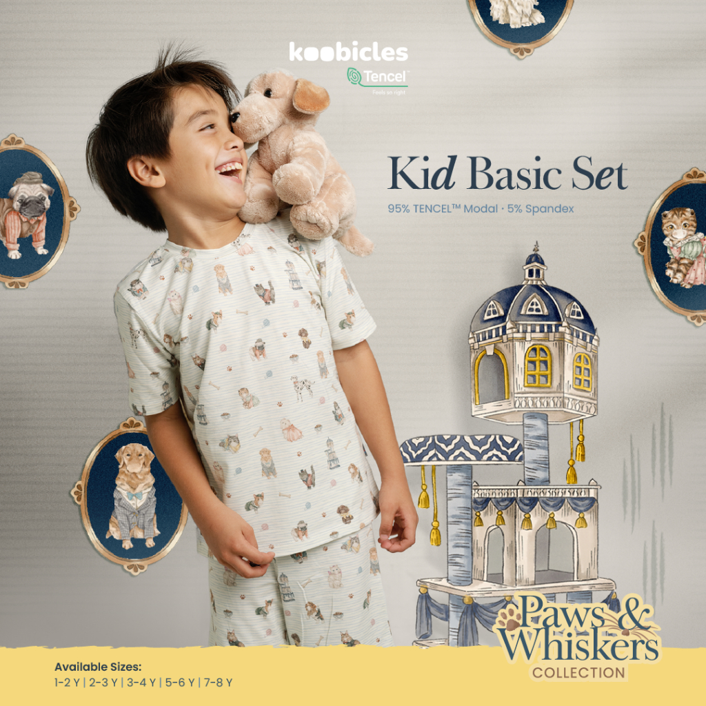Koobicles Kid Basic Set TENCEL™ “Paws & Whiskers”