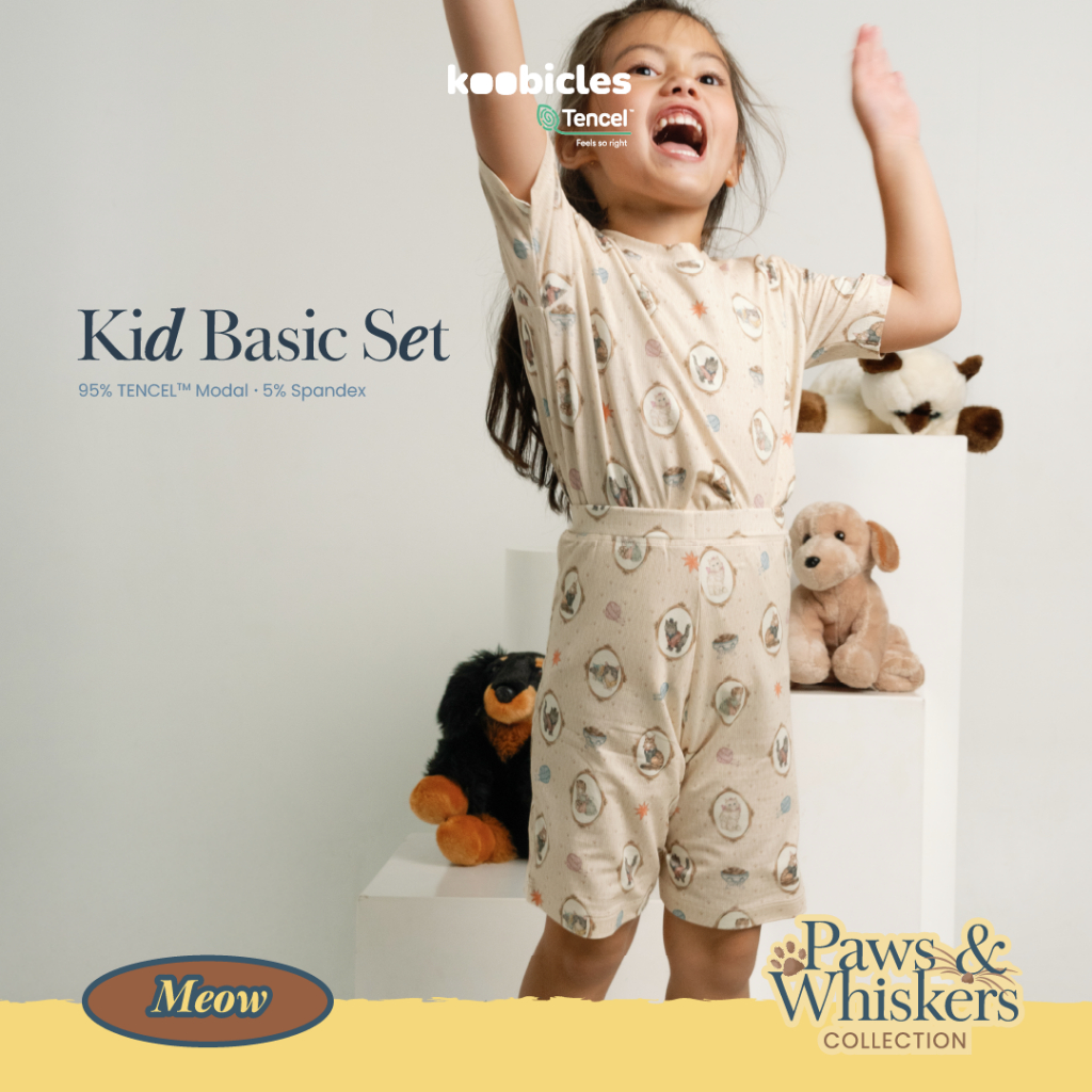 Koobicles Kid Basic Set TENCEL™ “Paws & Whiskers”
