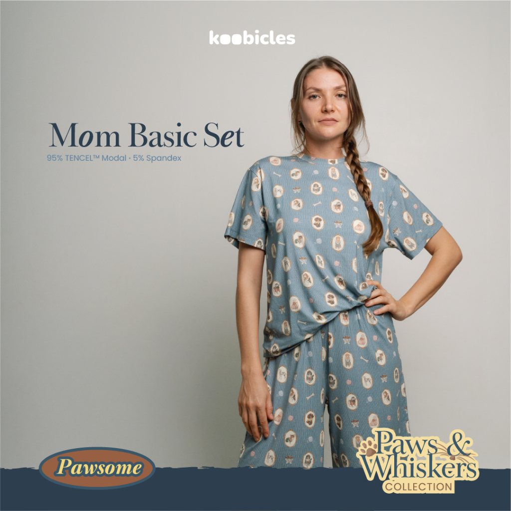 Koobicles Mom Basic Set TENCEL™ "Paws & Whiskers”