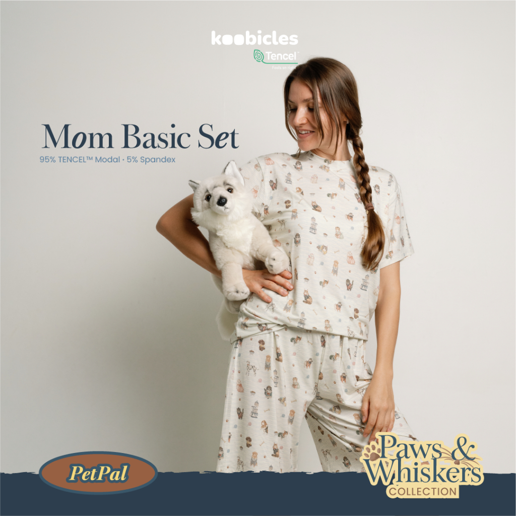 Koobicles Mom Basic Set TENCEL™ "Paws & Whiskers”