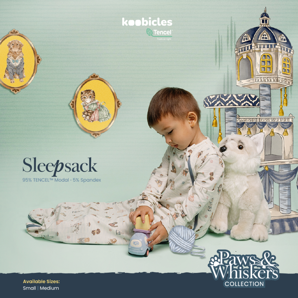 Koobicles Sleepsack TENCEL™ "Paws & Whiskers"