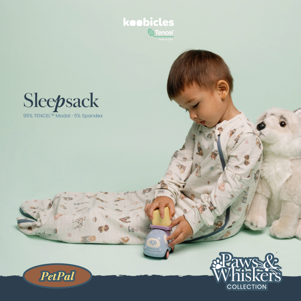 Koobicles Sleepsack TENCEL™ "Paws & Whiskers"