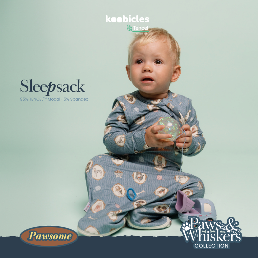 Koobicles Sleepsack TENCEL™ "Paws & Whiskers"