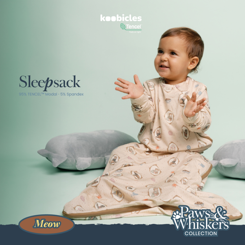 Koobicles Sleepsack TENCEL™ "Paws & Whiskers"