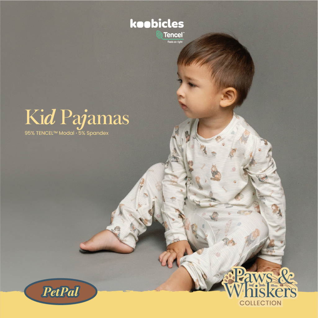 Koobicles Kid Pajamas TENCEL™ “Paws & Whiskers”