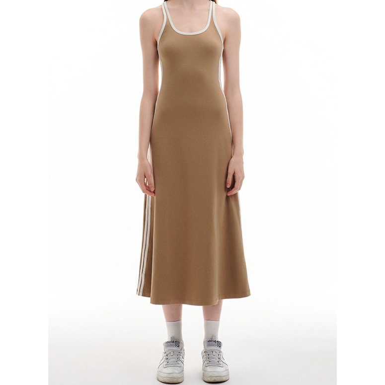 Midi Dress with Hem - Dottie