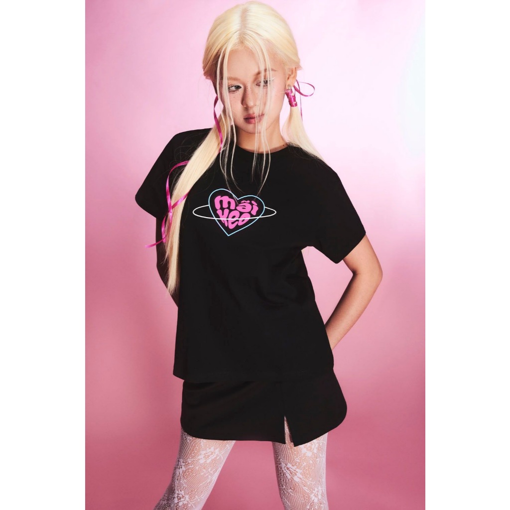 Heart Printed T-shirt - dottie