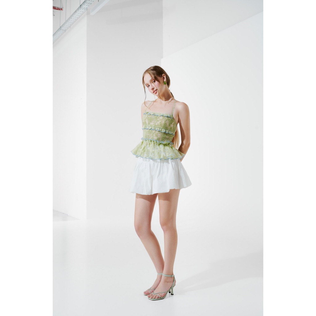 Seaweed Top Green - Dottie