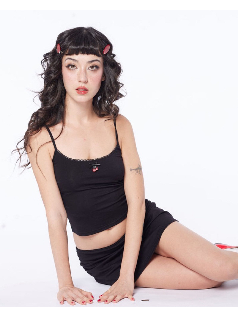 Cherry Camisole top - The frecklestudio