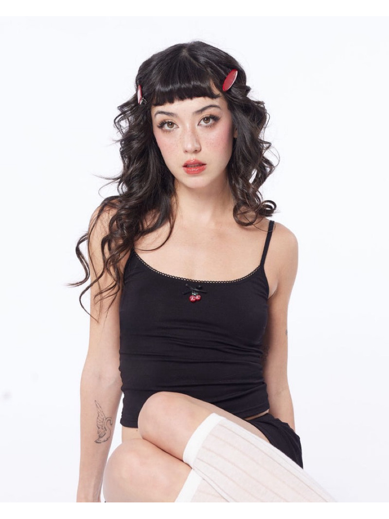 Cherry Camisole top - The frecklestudio