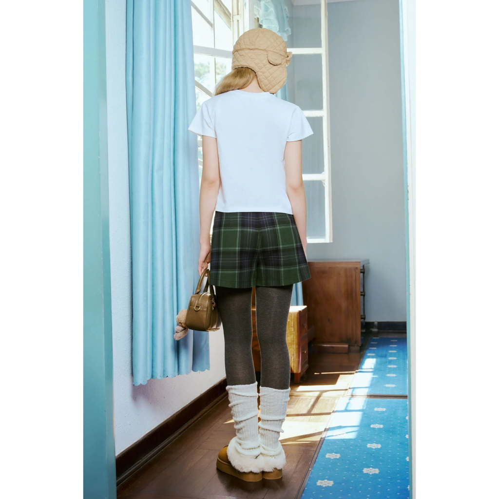 Gingham Skort - Dottie