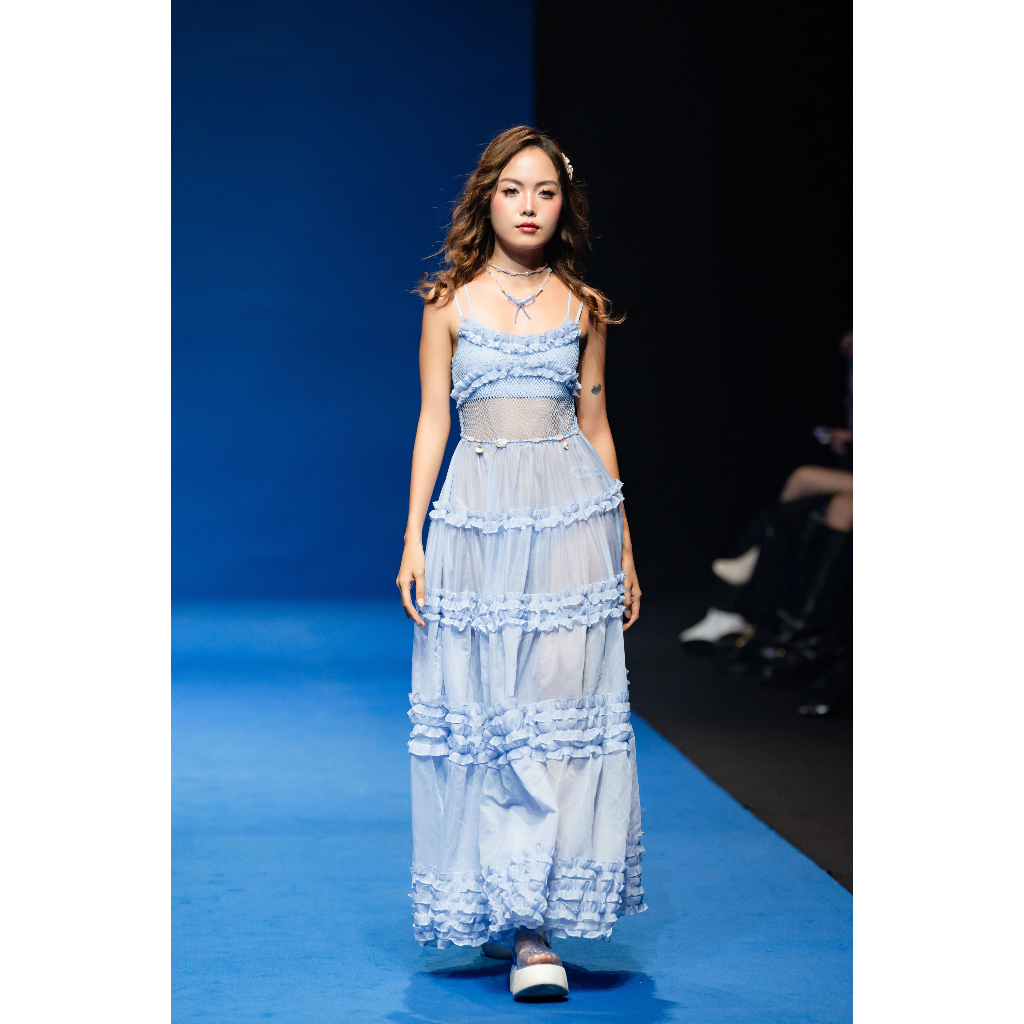 Jellyfish Dress Blue - Dottie