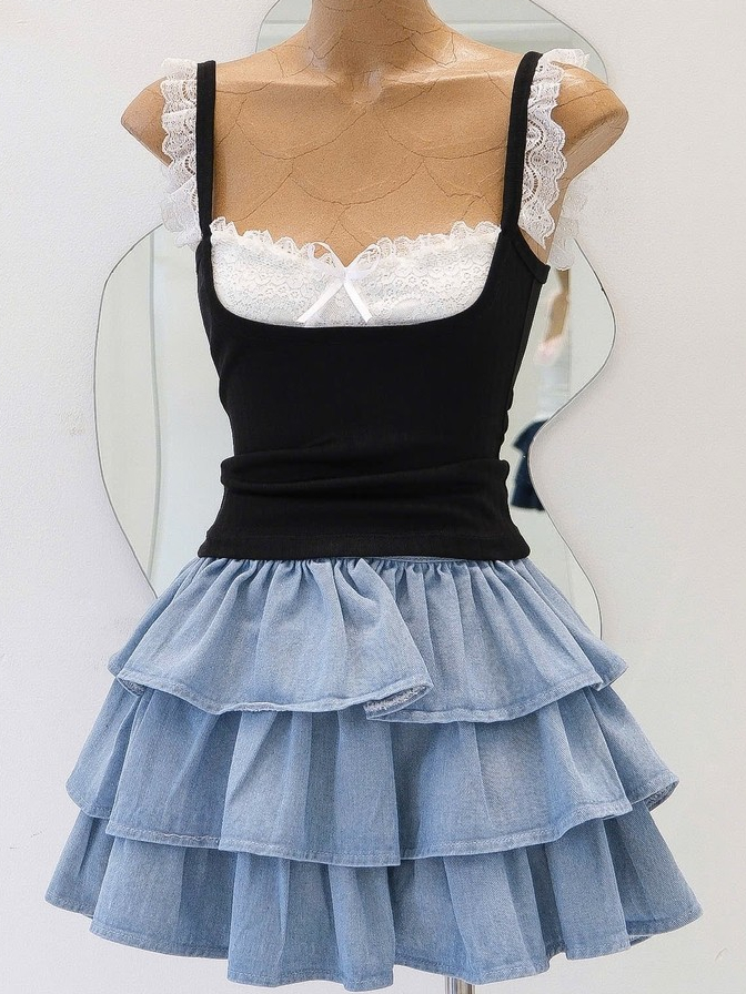 Luna Top (มีขายเฉพาะดำ-ขาว) - WABISABI.