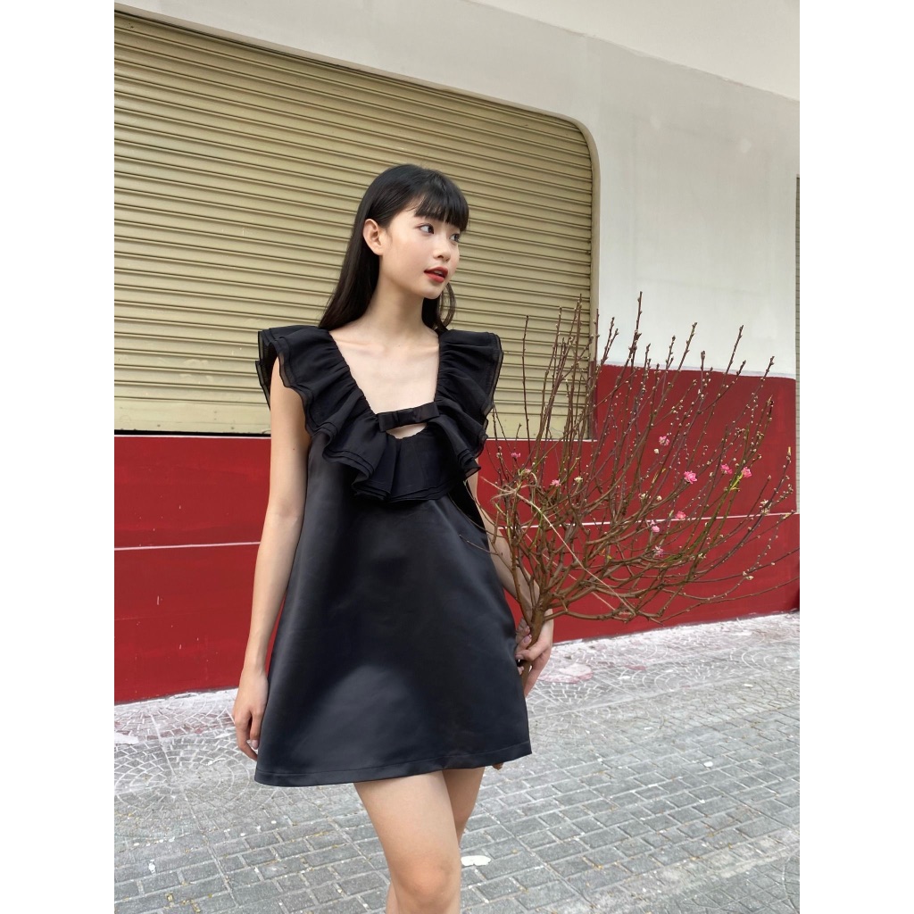 Short Dress Ruffles - Dottie